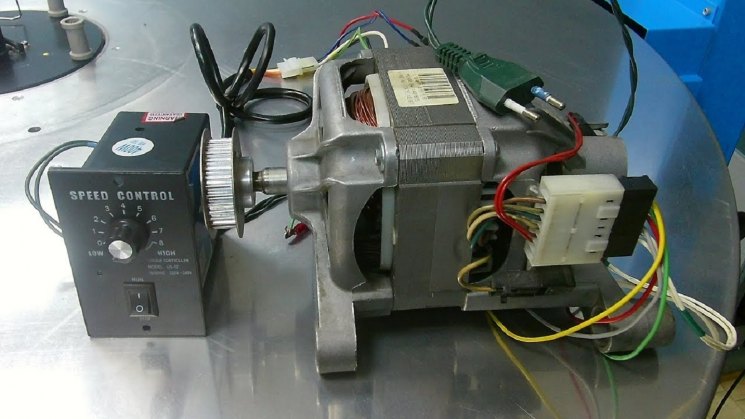 Надежная схема регулятора оборотов коллекторного двигателя без потерь мощности с обратной связью по Тахо